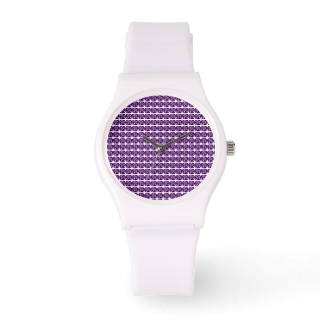 Reloj De Pulsera Gemstone Purple tanzano (Anverso)