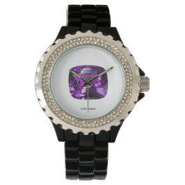 Reloj De Pulsera Gemstone púrpura