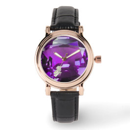 Reloj De Pulsera Gemstone púrpura