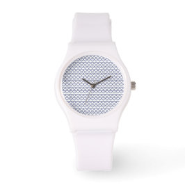 Reloj De Pulsera Gemstone Sapphire Blue Heart