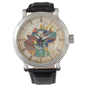 Reloj De Pulsera General japonés del guerrero del samurai del