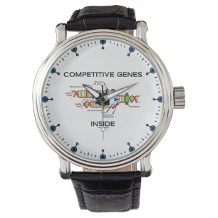 Reloj De Pulsera Genes competitivos dentro del humor de la réplica
