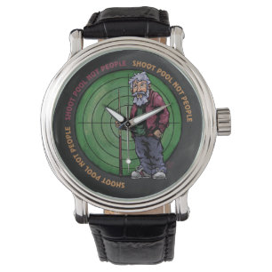 Reloj De Pulsera Gente de la piscina del lanzamiento no
