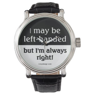 Reloj De Pulsera Gente zurda