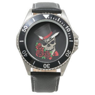Reloj De Pulsera Gentleman Skull