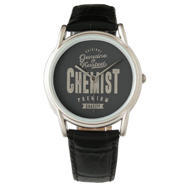 Reloj De Pulsera Genuino Chemist (Anverso)