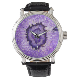Reloj De Pulsera Geode de Ageo Púrpura Caída