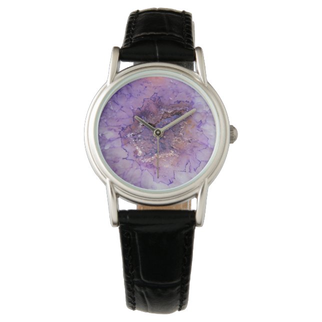 Reloj De Pulsera Geode de Amethyst Falln (Anverso)