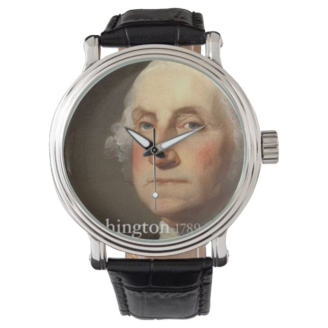 Reloj De Pulsera George Washington (Anverso)