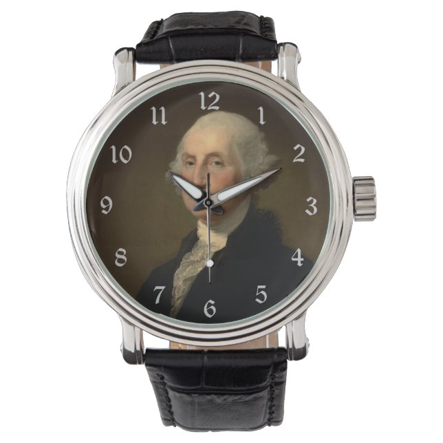 Reloj De Pulsera George Washington Primer presidente norteamericano (Anverso)