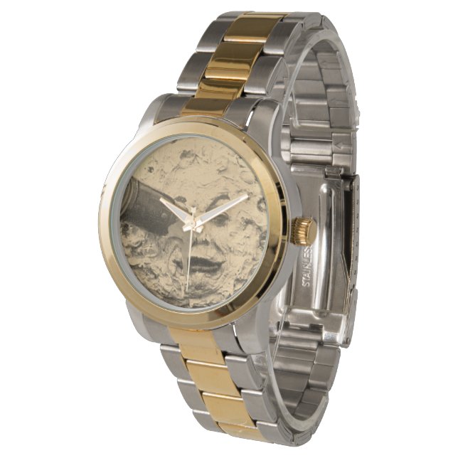 Reloj De Pulsera Georges Méliès - Le Voyage dans la lune - 1902 (Angular)