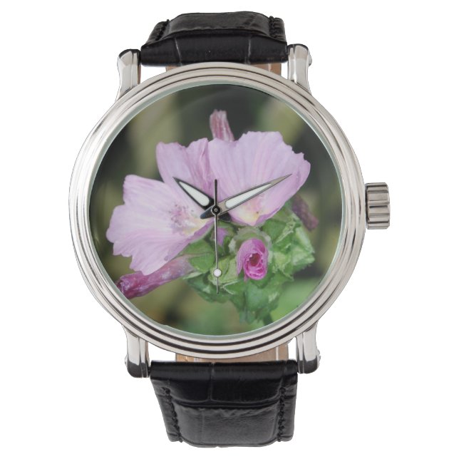 Reloj De Pulsera Geranium Flowers (Anverso)