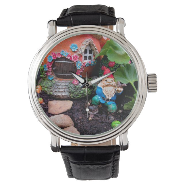 Reloj De Pulsera Geranium Gnome 01 (Anverso)