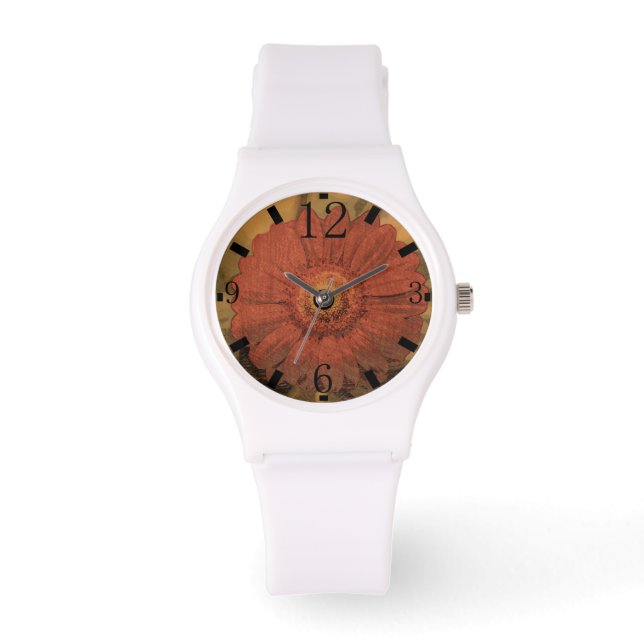 Reloj De Pulsera Gerbera (Anverso)