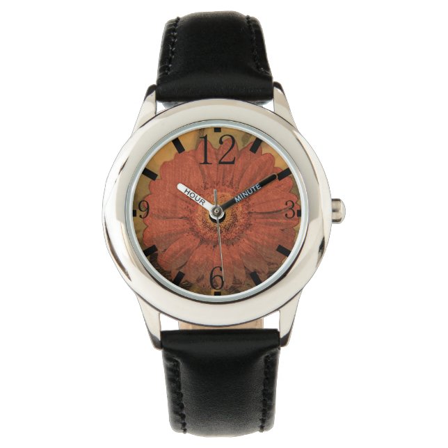 Reloj De Pulsera Gerbera (Anverso)