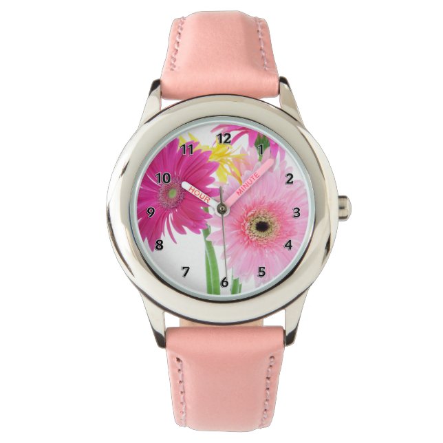 Reloj De Pulsera Gerbera Daisy Flowers (Anverso)