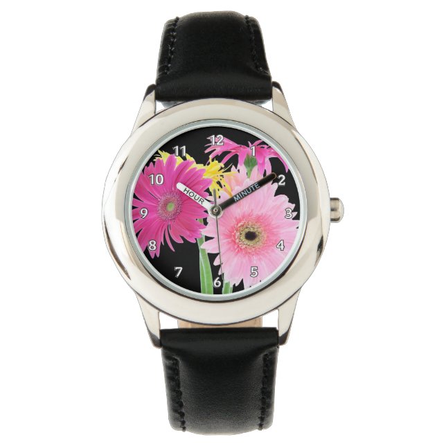 Reloj De Pulsera Gerbera Daisy Flowers (Anverso)