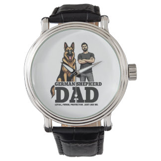 Reloj De Pulsera German Shepherd Dad – Loyal. Fierce. Protective.