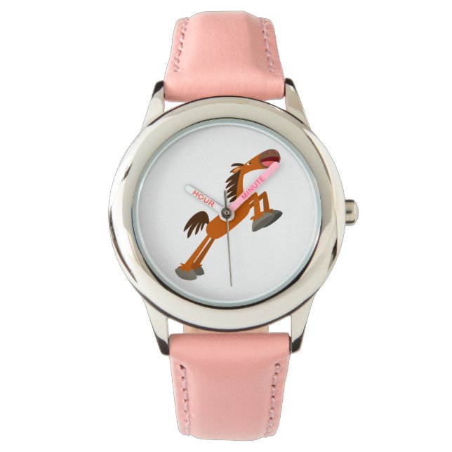Reloj De Pulsera ¡Giddyup, Horsey! Personalizado Horse Watch (Anverso)