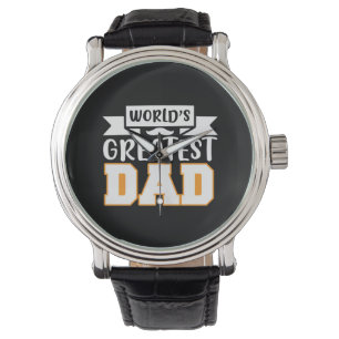 Reloj De Pulsera Gifts Dad World's Greatest Dad
