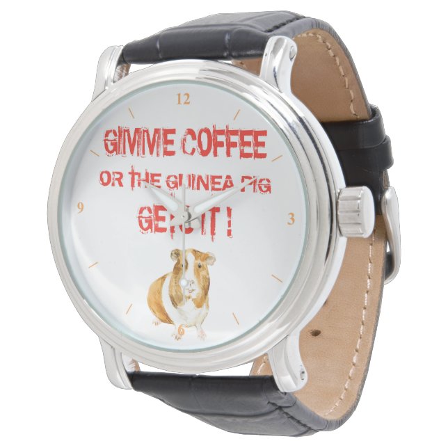 Reloj De Pulsera ¡Gimme Coffee! (Angular)