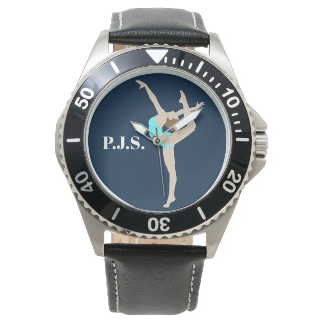 Reloj De Pulsera Gimnasia femenina (Anverso)