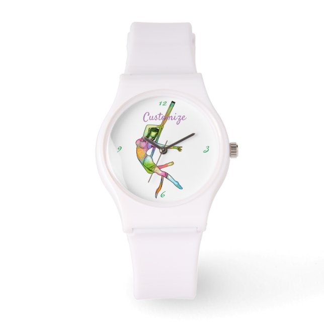 Reloj De Pulsera Gimnasio aéreo Thunder_Cove (Anverso)