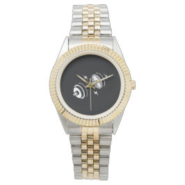 Reloj De Pulsera Gimnasio Doble negrita Watch - Motivación para la 