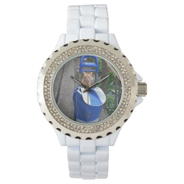 Reloj De Pulsera Ginger Cat Watch (Anverso)