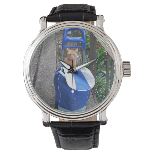 Reloj De Pulsera Ginger Cat Watch (Anverso)