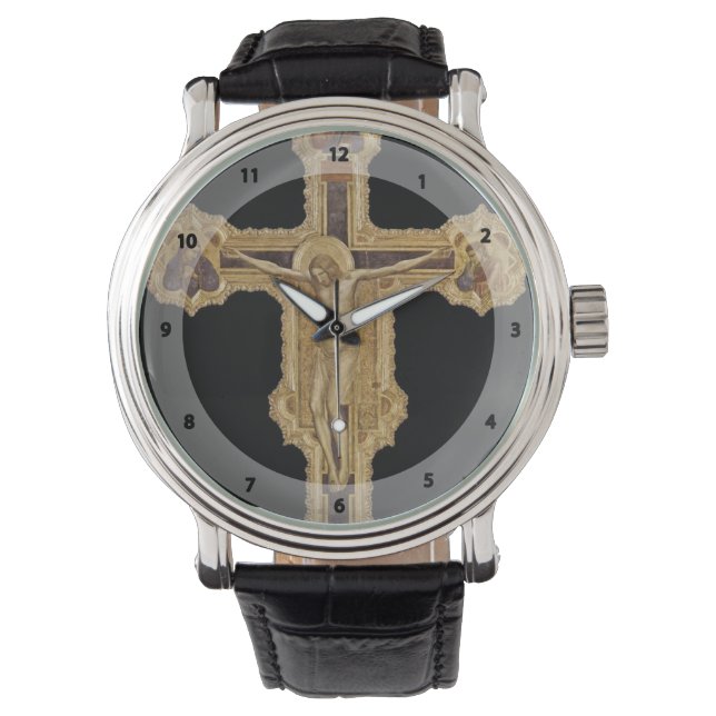 Reloj De Pulsera Giotto- La Crucifixión (Anverso)