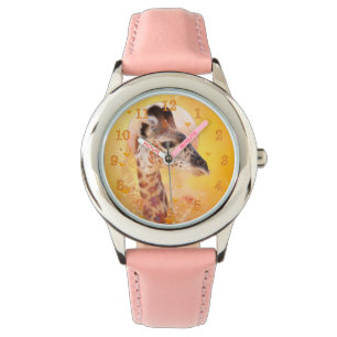 Reloj De Pulsera Giraffe Baby cuando éramos jóvenes