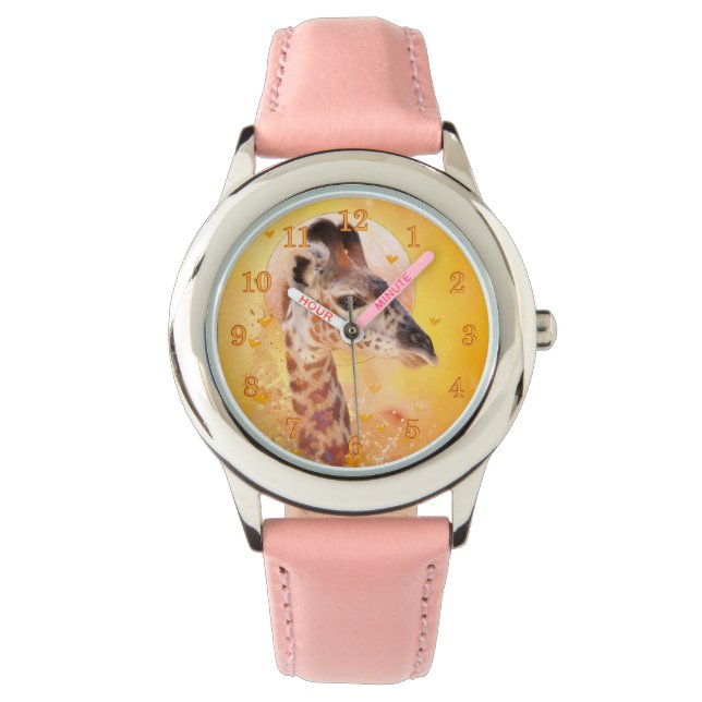 Reloj De Pulsera Giraffe Baby cuando éramos jóvenes (Anverso)