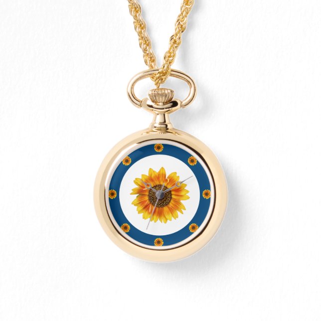 Reloj De Pulsera Girasol (Anverso)