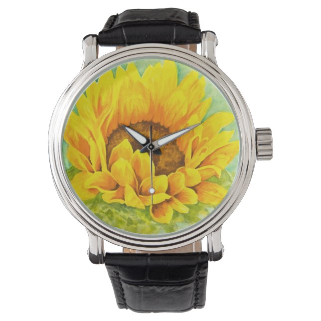 Reloj De Pulsera Girasol (Anverso)