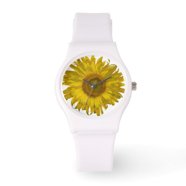 Reloj De Pulsera Girasol amarillo (Anverso)