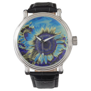 Reloj De Pulsera Girasol azul