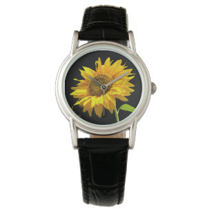 Reloj girasol, reloj flores, reloj mujer, reloj niña, reloj