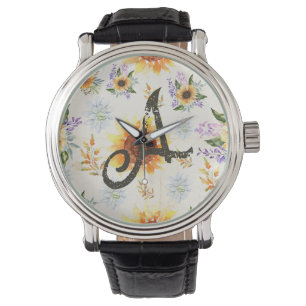 Reloj De Pulsera Girasol floral
