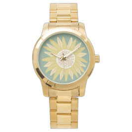 Reloj De Pulsera Girasol gigante