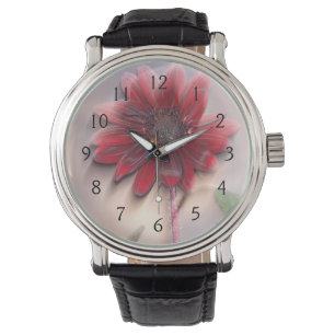 Reloj De Pulsera Girasol híbrido que sopla en el viento