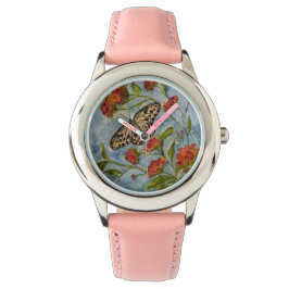 Reloj De Pulsera Girls Sweet Butterfly Kids Watch