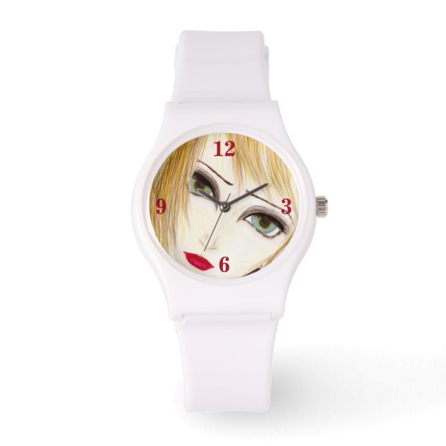 Reloj De Pulsera Girly Anime Original (Anverso)