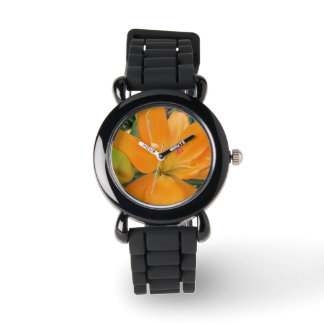 Reloj De Pulsera Girly Double Lily Personalizado Purpurina Watch