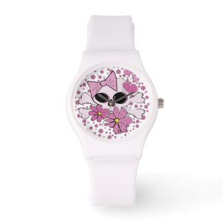 Reloj De Pulsera Girly Punk Skull