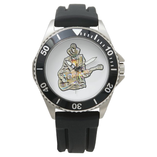 Reloj De Pulsera Gitarren Blues Mann - Feel it         (Anverso)