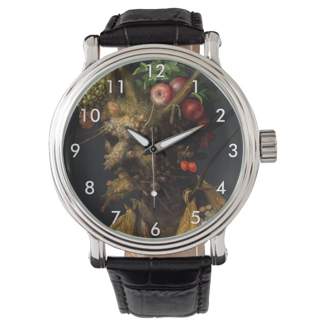 Reloj De Pulsera Giuseppe Arcimboldo - Cuatro estaciones en una sol (Anverso)
