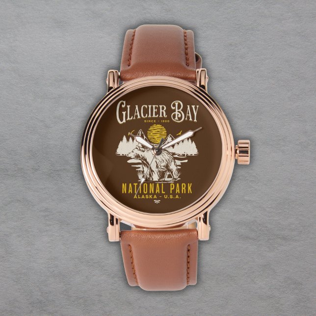 Reloj De Pulsera Glacier Bay National Park Nature Lover Gift (Subido por el creador)