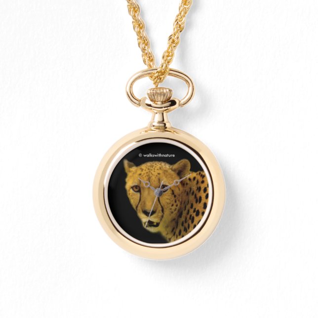 Reloj De Pulsera Glances comerciales con un chita magnífico (Anverso)