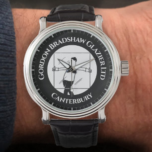 Reloj De Pulsera Glass & Glazier Business Watch